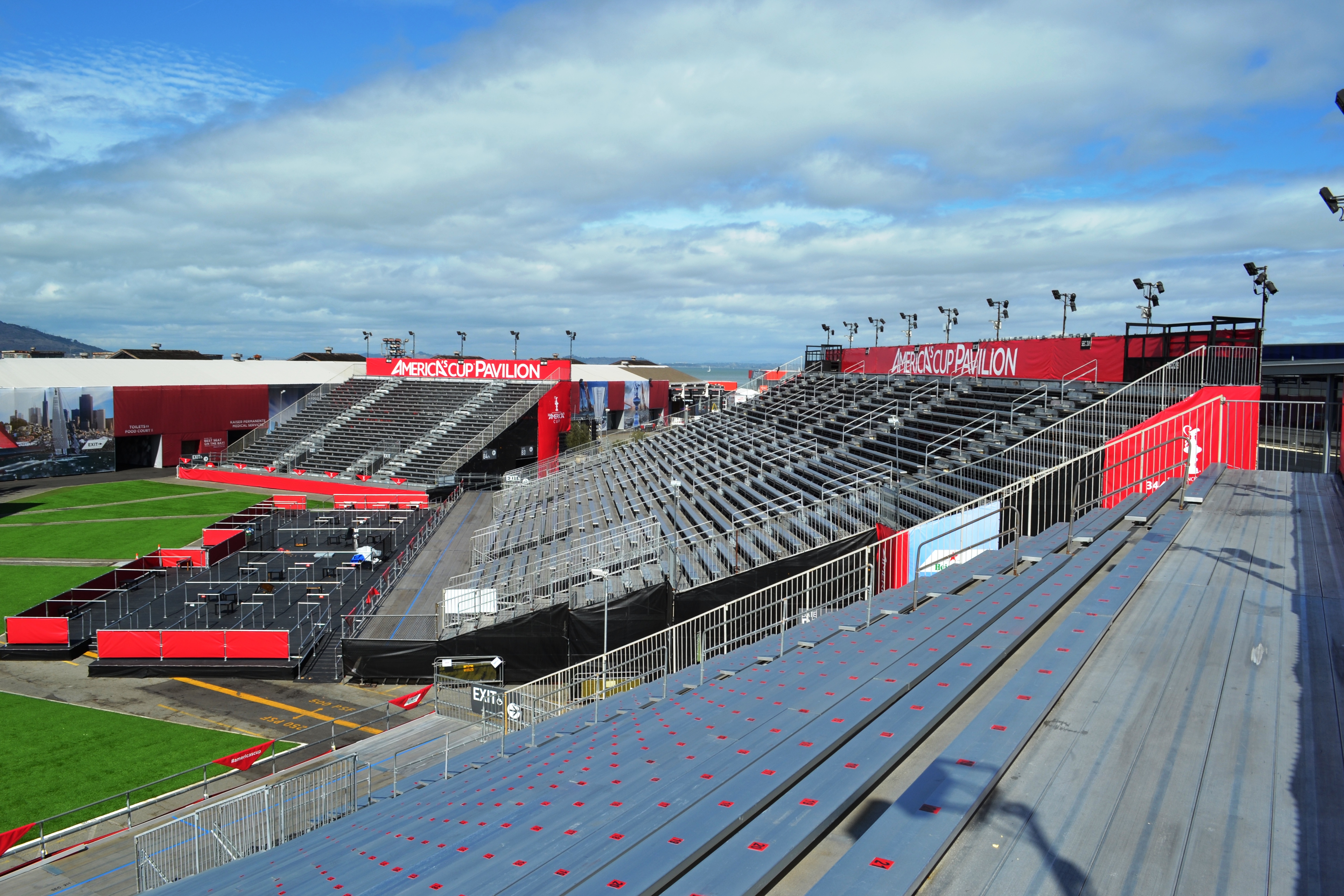 Bleachers and Grandstand Seating | Brown United